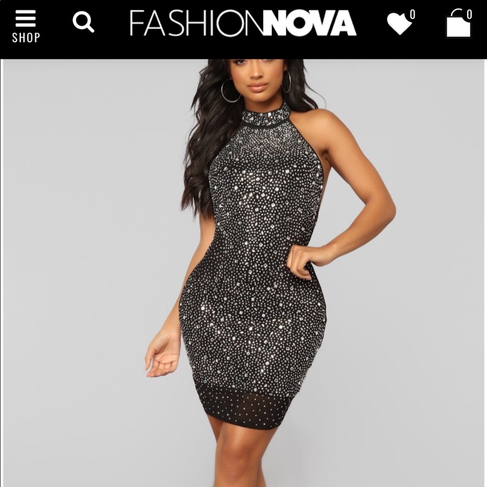 Rhinestone Dress